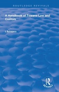 Cover: A Handbook of Tswana Law and Custom - Routledge