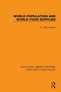Abbildung von: World Population and World Food Supplies - Routledge