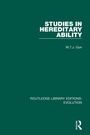 Cover: Studies in Hereditary Ability - Routledge