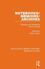 Cover: Notebooks/Memoirs/Archives - Routledge