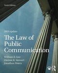 Cover: The Law of Public Communication 2019 Update - Routledge