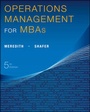 Cover: Operations Management for MBAs - Wiley