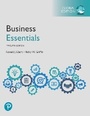 Cover: Business Essentials + MyLab Business with Pearson eText, Global Edition - Pearson Education Limited