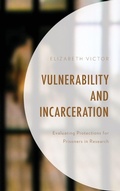 Cover: Vulnerability and Incarceration - Lexington Books
