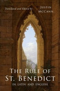 Cover: The Rule of St. Benedict in Latin and English - Martino Fine Books