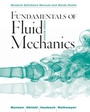 Cover: Student Solutions Manual and Student Study Guide Fundamentals of Fluid Mechanics, 7e - Wiley