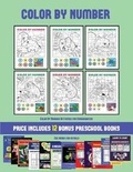 Cover: Color By Number Activities for Kindergarten (Color by Number) - Kindergarten Workbooks