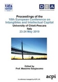 Cover: ECIIC 2019 - Proceedings of the 10th European Conference on Intangibles and Intellectual Capital - ACPIL