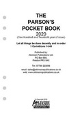 Cover: The Parson's Pocket Book A5 Loose Leaf 2020 Clerical Diary - Atkinson Publications Ltd