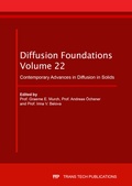 Cover: Contemporary Advances in Diffusion in Solids - Trans Tech Publications Ltd