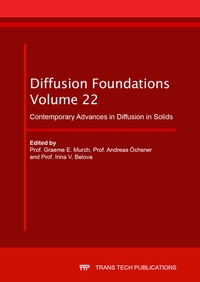 Enlarge image Cover: Contemporary Advances in Diffusion in Solids - Trans Tech Publications Ltd