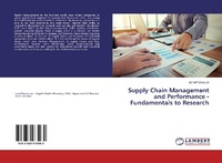 Abbildung von: Supply Chain Management and Performance - Fundamentals to Research - LAP Lambert Academic Publishing