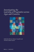 Cover: Investigating the Learning of Pragmatics across Ages and Contexts - Brill