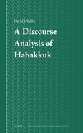 Cover: A Discourse Analysis of Habakkuk - Brill