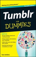 Cover: Tumblr For Dummies, Portable Edition - Wiley