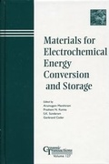 Cover: Materials for Electrochemical Energy Conversion and Storage - Wiley-Blackwell
