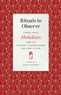 Cover: Rituals to Observe - University of Georgia Press