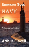 Cover: Emerson Goes Navy (An Emerson Adventure, #2) - AlaskArt Publications