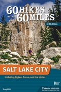 Cover: 60 Hikes Within 60 Miles: Salt Lake City - Menasha Ridge Press