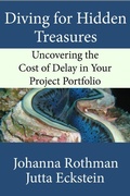 Cover: Diving for Hidden Treasures: Uncovering the Cost of Delay in Your Project Portfoilo - Practical Ink