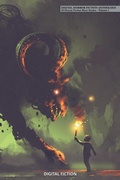 Cover: Digital Horror Fiction Anthology (25 Horror Fiction Short Stories, #1) - Digital Fiction Publishing Corp