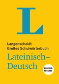 Cover: Langenscheidt Gro&szlig;es Schulw&ouml;rterbuch Lateinisch-Deutsch Klausurausgabe - Buch mit Online-Anbindung - PONS Langenscheidt