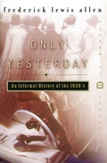 Cover: Only Yesterday - HarperCollins