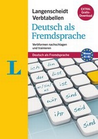 Abbildung von: Langenscheidt Verbtabellen Deutsch als Fremdsprache - Buch mit Konjugationstrainer zum Download - PONS Langenscheidt