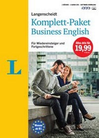 Abbildung von: Langenscheidt Komplett-Paket Business English - Sprachkurs mit 2 Büchern, 3 Audio-CDs und Software-Download - PONS Langenscheidt