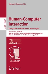 Abbildung von: Human-Computer Interaction. Recognition and Interaction Technologies - Springer