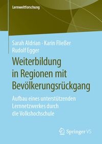 Abbildung von: Weiterbildung in Regionen mit Bevölkerungsrückgang - Springer VS