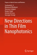 Cover: New Directions in Thin Film Nanophotonics - Springer
