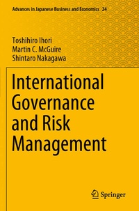 Enlarge image Cover: International Governance and Risk Management - Springer