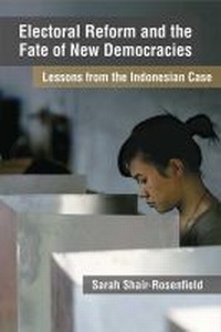 Enlarge image Cover: Electoral Reform and the Fate of New Democracies - The University of Michigan Press