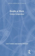 Cover: Health at Work - Routledge