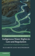 Abbildung von: Indigenous Water Rights in Law and Regulation - Cambridge University Press