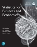 Cover: Statistics for Business and Economics, Global Edition - Pearson Education Limited
