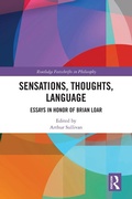 Cover: Sensations, Thoughts, Language - Routledge