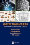 Cover: Additive Manufacturing - CRC Press