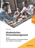 Cover: Akademisches Personalmanagement - Waxmann Verlag GmbH