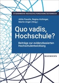 Cover: Quo vadis, Hochschule? - Waxmann Verlag GmbH