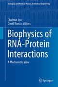 Cover: Biophysics of RNA-Protein Interactions - Springer