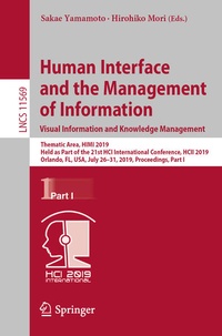 Enlarge image Cover: Human Interface and the Management of Information. Visual Information and Knowledge Management - Springer