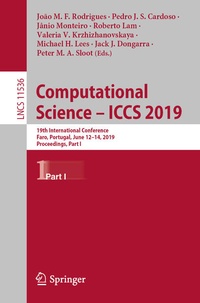 Enlarge image Cover: Computational Science - ICCS 2019 - Springer