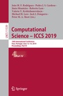 Cover: Computational Science - ICCS 2019 - Springer