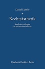 Cover: Rechts&auml;sthetik. - Duncker & Humblot