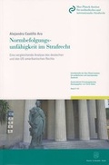 Cover: Normbefolgungsunf&auml;higkeit im Strafrecht. - Duncker & Humblot