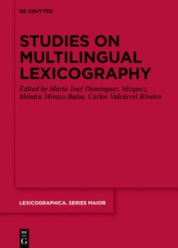 Abbildung von: Studies on Multilingual Lexicography - De Gruyter