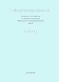 Cover: Dedicationes et tituli sacri - De Gruyter