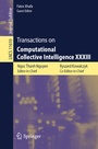 Cover: Transactions on Computational Collective Intelligence XXXIII - Springer